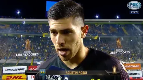 Foto de Agustín Rossi, arquero de Boca.