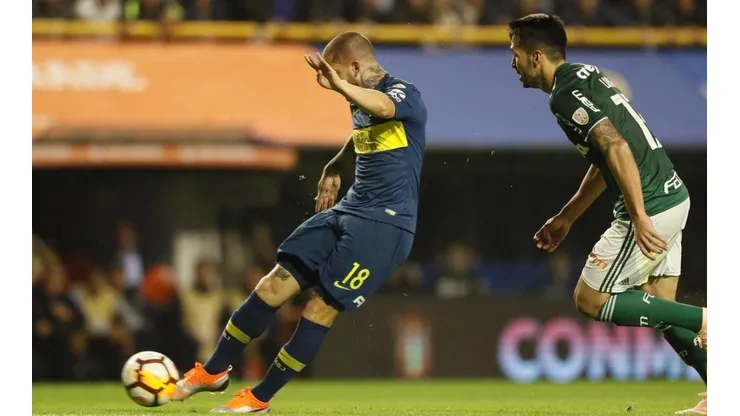 Vestite, Benedetto: pisó en una baldosa y marcó el mejor gol de la Libertadores