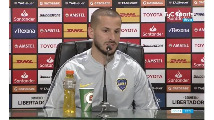 Foto de Dario Benedetto, jugador de Boca.