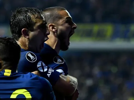 Benedetto entró, lo jugó como hincha y le dio el triunfo a Boca ante Palmeiras