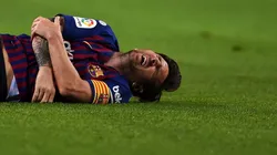 Foto de Lionel Messi en las gradas.