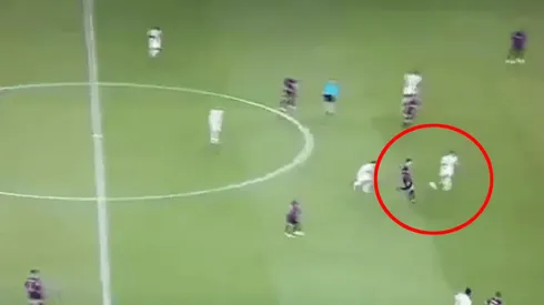 Foto captura del momento de la jugada.