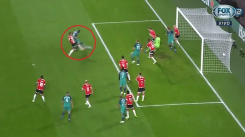 Inexplicable: nadie entiende el motivo por el que le anularon el gol a Davinson Sánchez