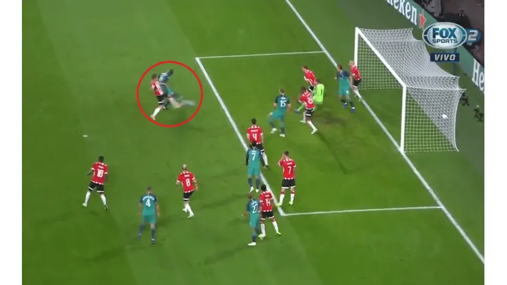 Inexplicable: nadie entiende el motivo por el que le anularon el gol a Davinson Sánchez