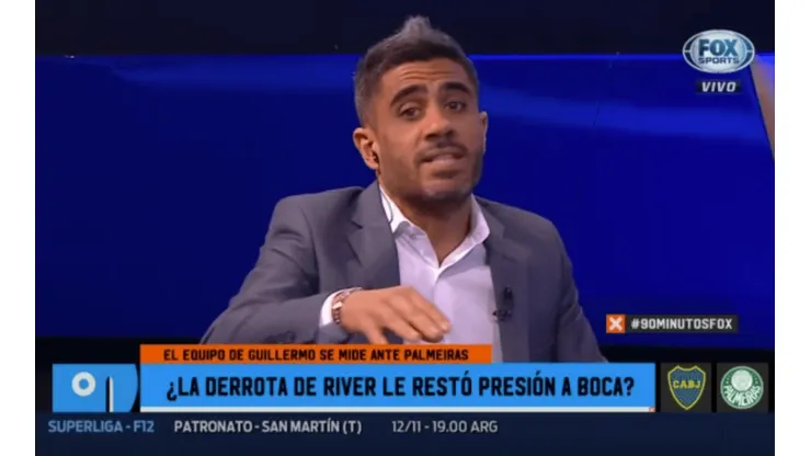 El Negro Bulos defendió a Boca y trolleó a River, Gremio y Palmeiras