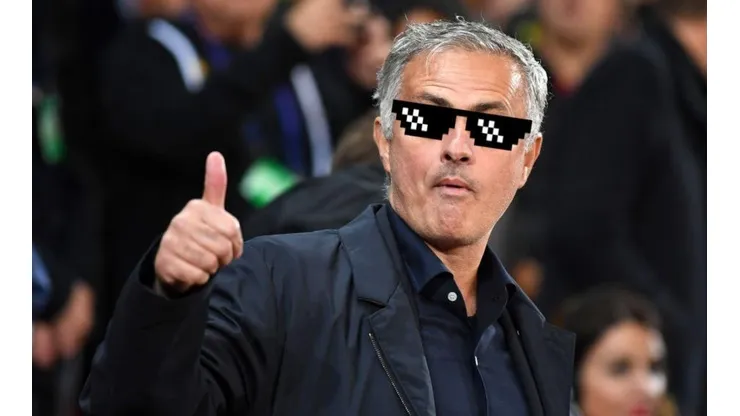 La afición de Juventus abucheó a Mourinho y él los trolleó con un gesto único