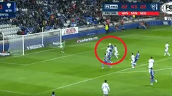 De cabeza, Funes Mori igualó el marcador.