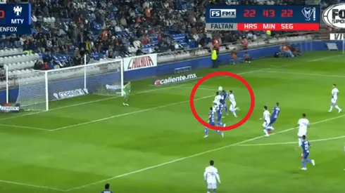 De cabeza, Funes Mori igualó el marcador.