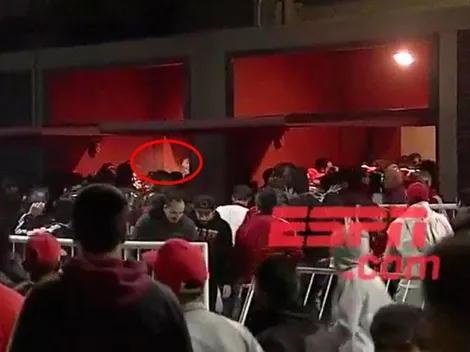 Boca estuvo presente en el Monumental: a River le volvieron a tirar gas pimienta