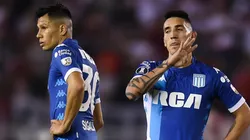 Foto de Ricardo Centurión en el Monumental.