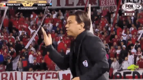 La discusión de Gallardo con Quintero en pleno partido: "¡Hacete cargo!"