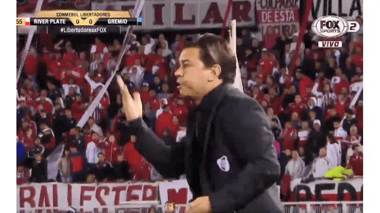 La discusión de Gallardo con Quintero en pleno partido: "¡Hacete cargo!"