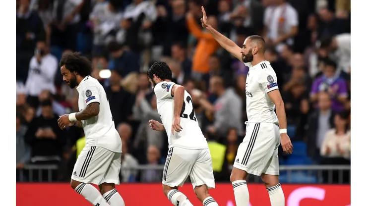 Benzema anotó el primero para el Real Madrid