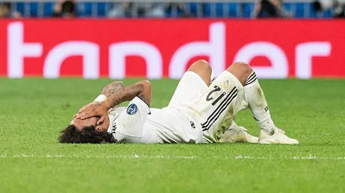 A Marcelo se le dobló todo el tobillo y se fue llorando: ¿jugará El Clásico?