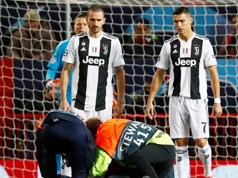 Lo que la TV no te mostró: el gesto de Cristiano con el hombre que entró a saludarlo