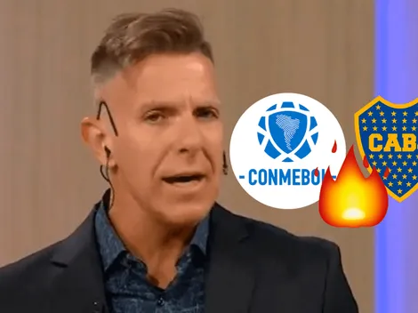 Fantino se descarga antes de las semis: "Al único equipo que perjudican en la CONMEBOL es a Boca"