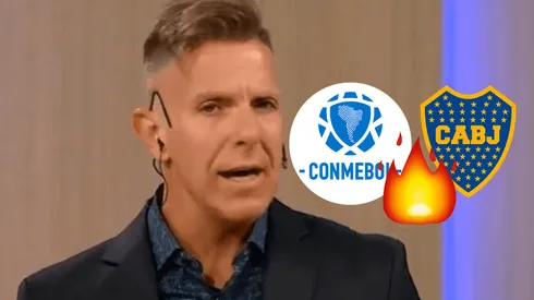 Fantino se descarga antes de las semis: "Al único equipo que perjudican en la CONMEBOL es a Boca"