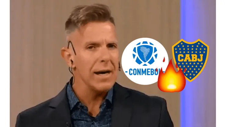 Fantino se descarga antes de las semis: "Al único equipo que perjudican en la CONMEBOL es a Boca"