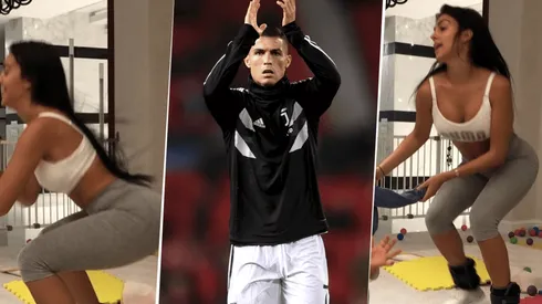 Con un tierno video bailando con sus hijos, Georgina le deseó suerte a Cristiano en la Champions