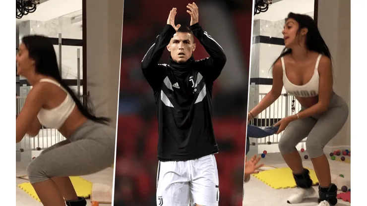 Con un tierno video bailando con sus hijos, Georgina le deseó suerte a Cristiano en la Champions
