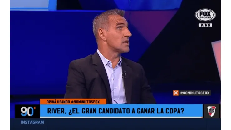 Foto de Raúl Casini, periodista de Fox Sports.