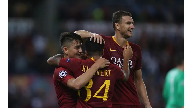 AS Roma vs CSKA Moscú por la Champions League.