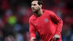 Relajadísimo: la primera foto de Messi como futbolista lesionado