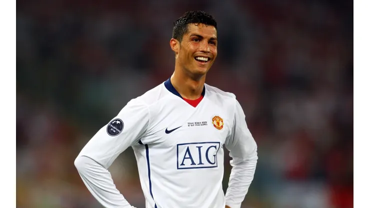 Cristiano Ronaldo en Manchester United.