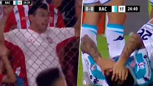 Tremendo impacto sobre Saravia.