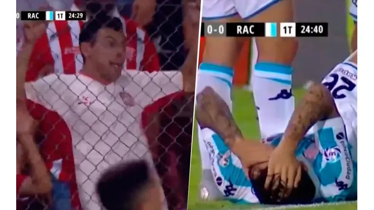 Tremendo impacto sobre Saravia.