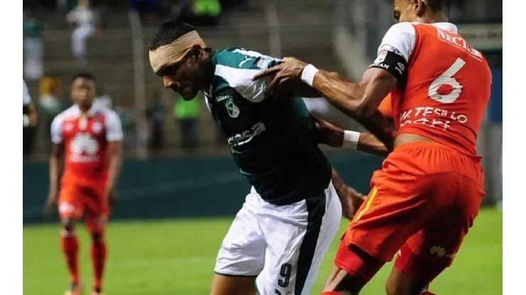 Independiente Santa Fe vs Deportivo Cali por la Copa Sudamericana.