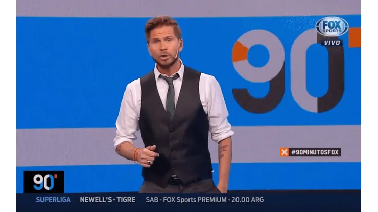 Sebastián Vignolo, siempre polémico.