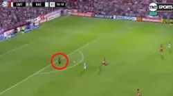 Ignacio Arce y una jugada fatídica.