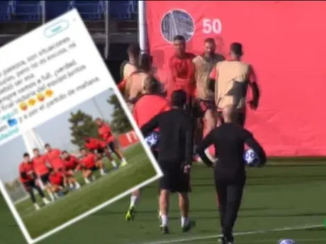 Después de la agresión a su compañero, Sergio Ramos pidió disculpas