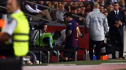 Foto de Lionel Messi, jugador de Barcelona.