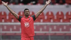 Gigliotti celebra la primera conquista.