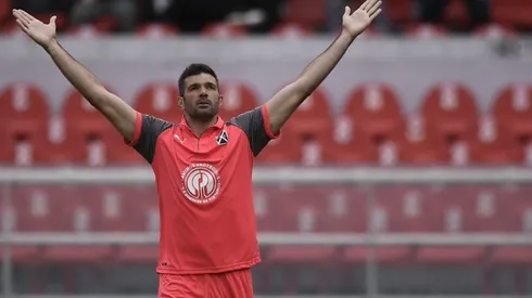 Gigliotti celebra la primera conquista.