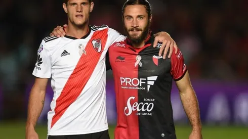 Bruno y Franco apostaron el asado del día de la madre