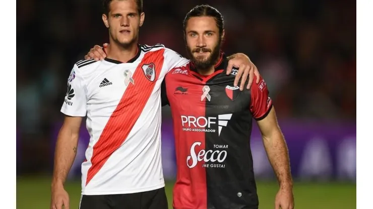 Bruno y Franco apostaron el asado del día de la madre