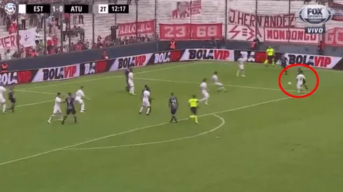 Foto captura del momento del disparo.