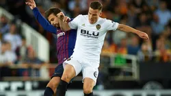 Gerard Piqué en la victoria sobre Sevilla.