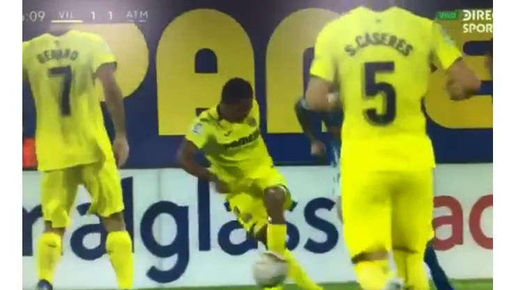 En 10 minutos en cancha, Bacca intentó una rabona y se lesionó