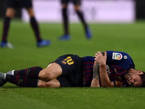 Luis Suárez le mandó un mensaje en Instagram a Messi por la lesión