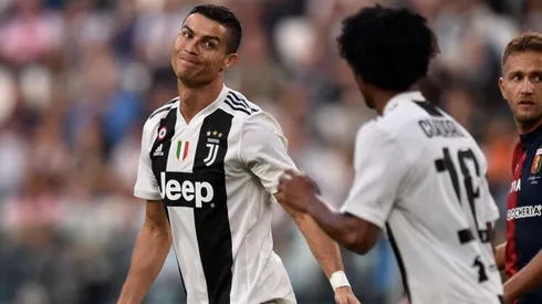 Cristiano Ronaldo ante Genoa.