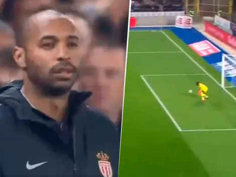 Henry ya quiere irse: insólito blooper del arquero del Mónaco para arrancar 0-1