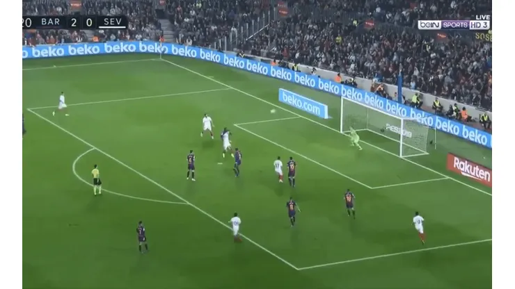 Ver para creer: la doble atajada infernal de ter Stegen que volvió locos a todos