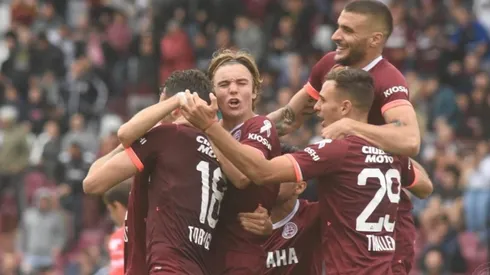 Desahogo de todo Lanús.