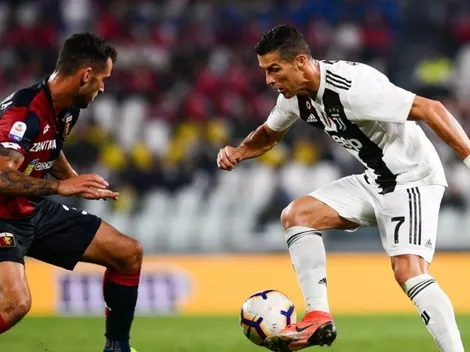Ni Cristiano pudo evitar que Genoa le arruine el puntaje perfecto a Juventus