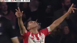 Era todo rebote hasta que apareció Erick Gutiérrez y marcó para PSV