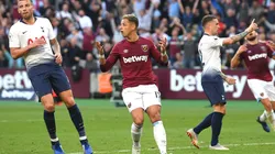 Chicharito regresó al West Ham y no lo dejaron festejar